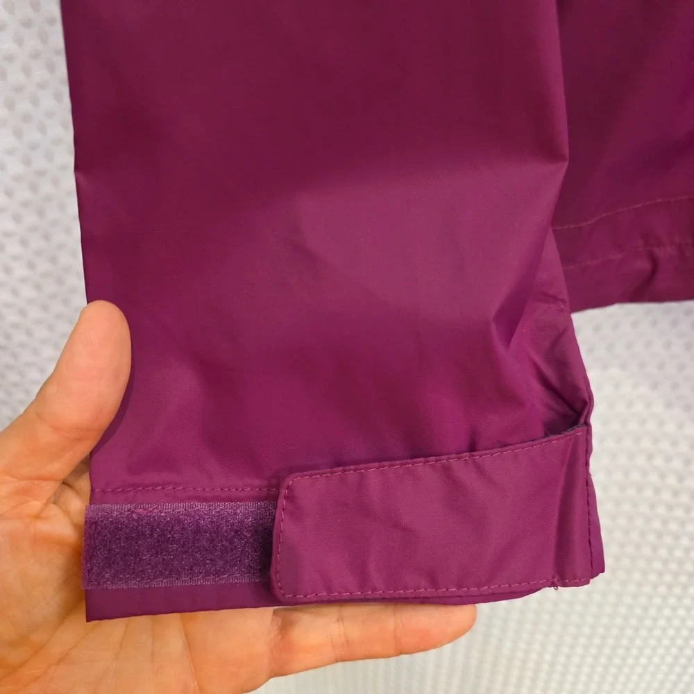EXCELLENT Columbia Purple Rain Coat Jacket Waterproof With Hood Size XL
